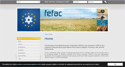 Desktop Screenshot of fefac.eu